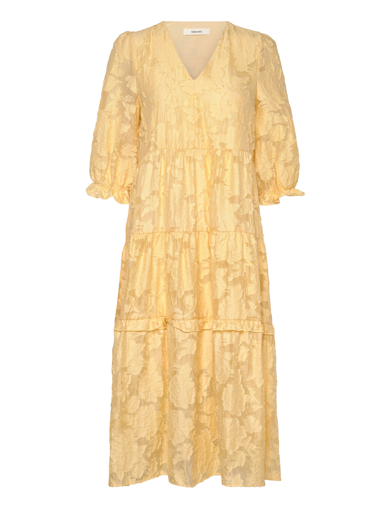 SELECTED Slfsadie 3/4 Midi Dress midiklänningar dam – bild 7