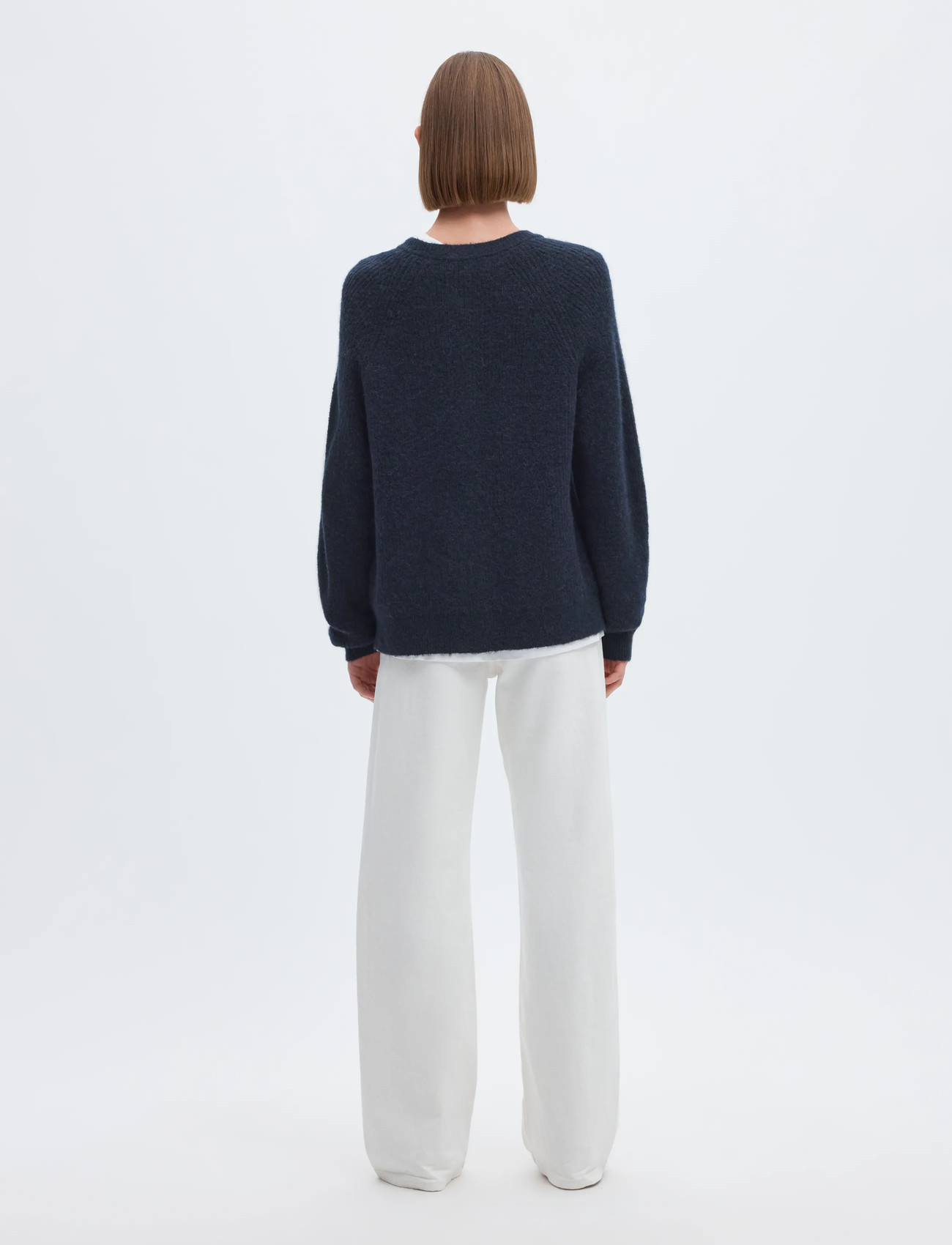 Slflulu LS knit short cardigan 6