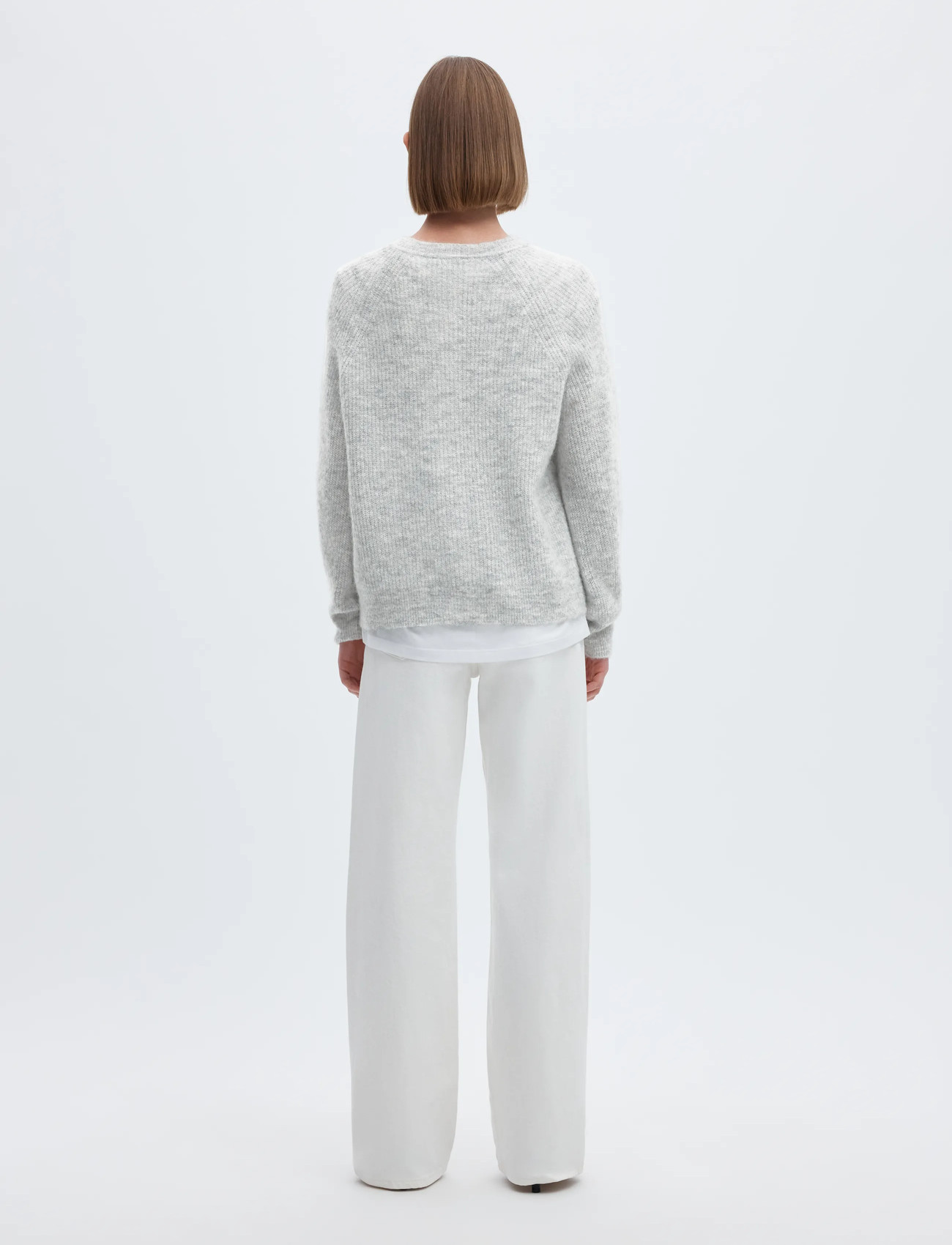 Slflulu LS knit short cardigan 6