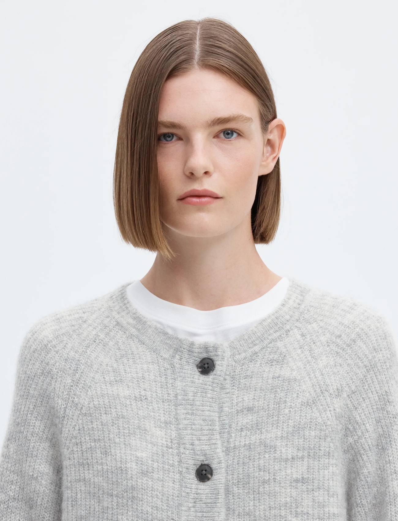Slflulu LS knit short cardigan 8