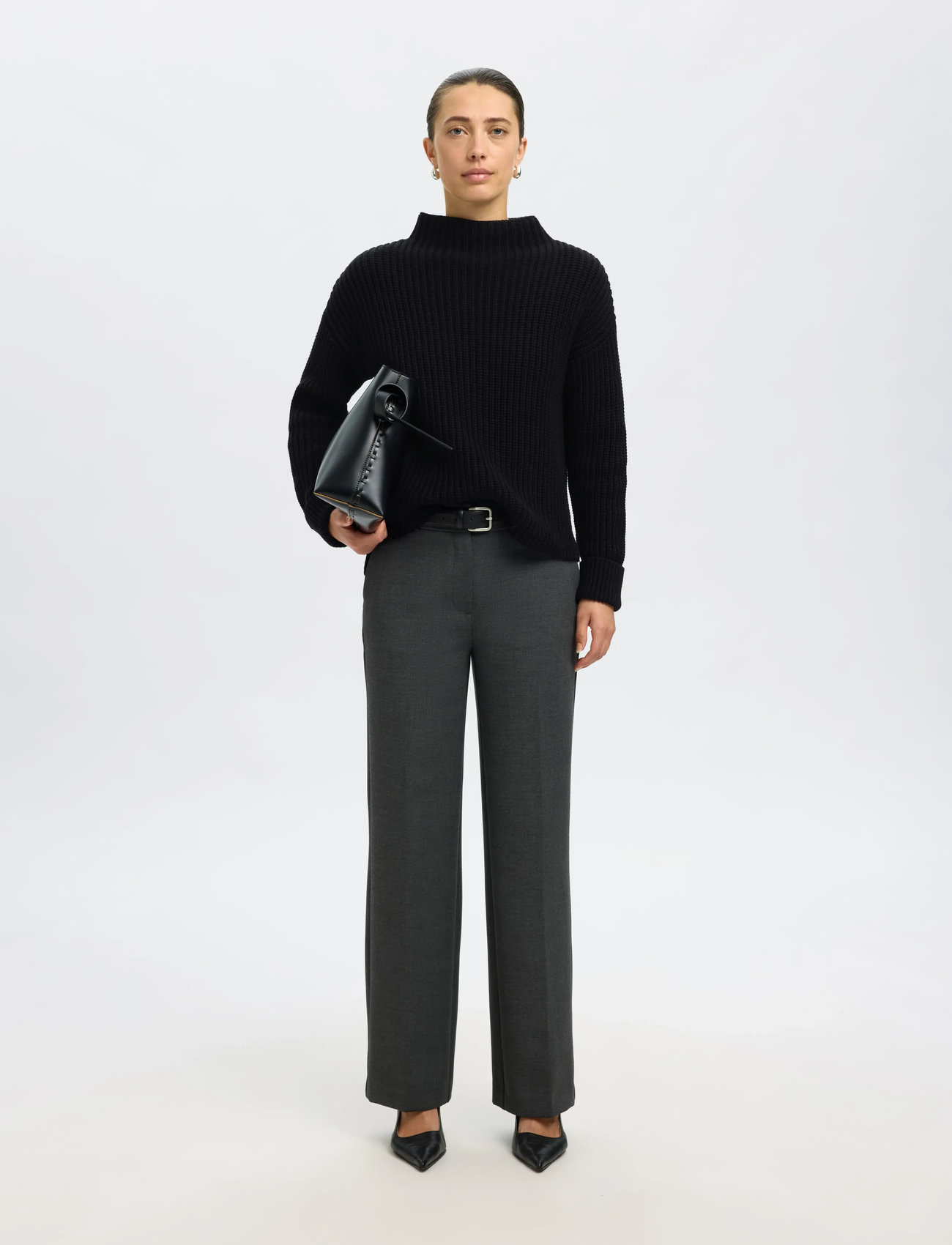 SELECTED Slfselma LS Knit Pullover stickade tröjor dam – bild 9
