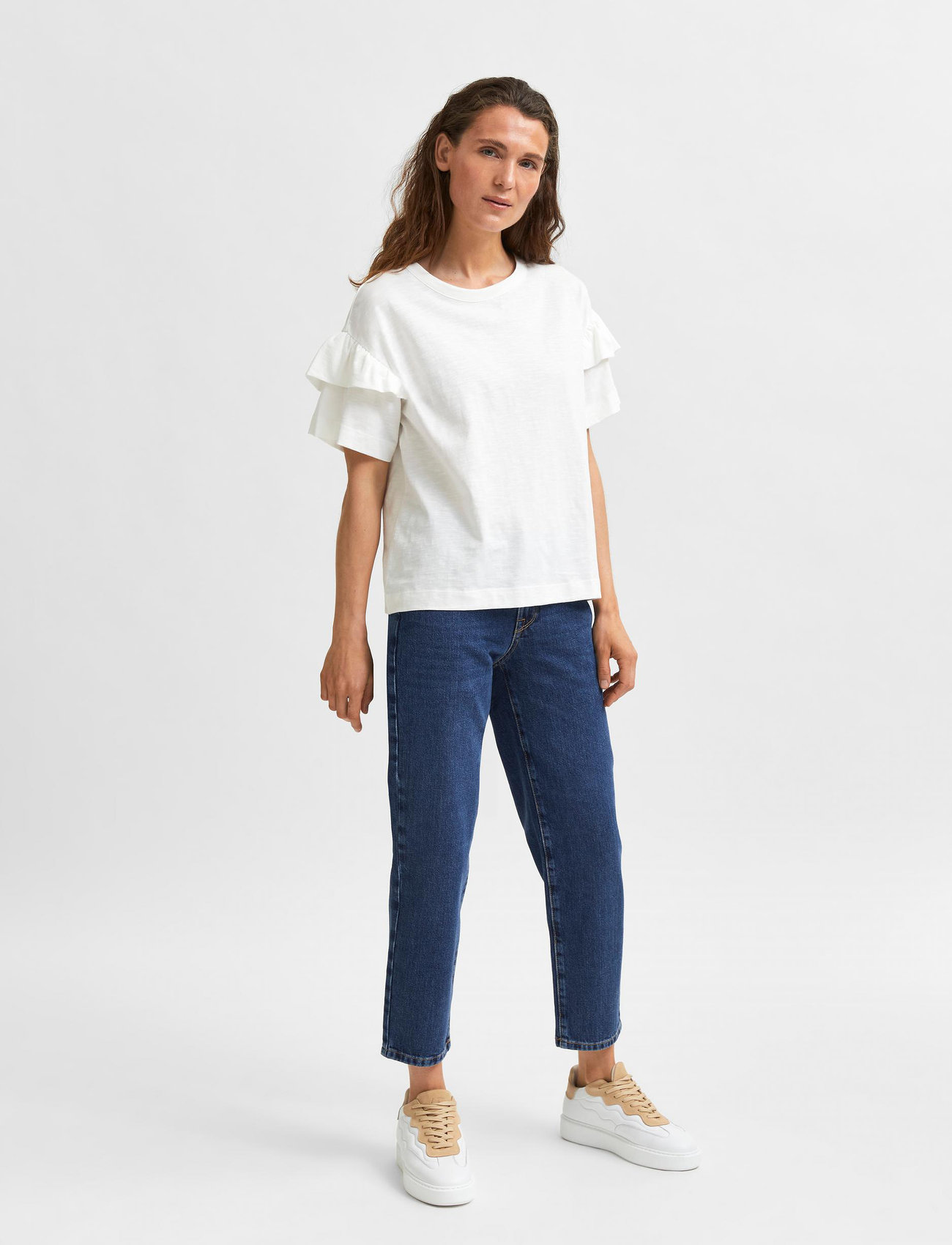 SELECTED Rylie SS Florence Tee t-shirts dam – bild 8