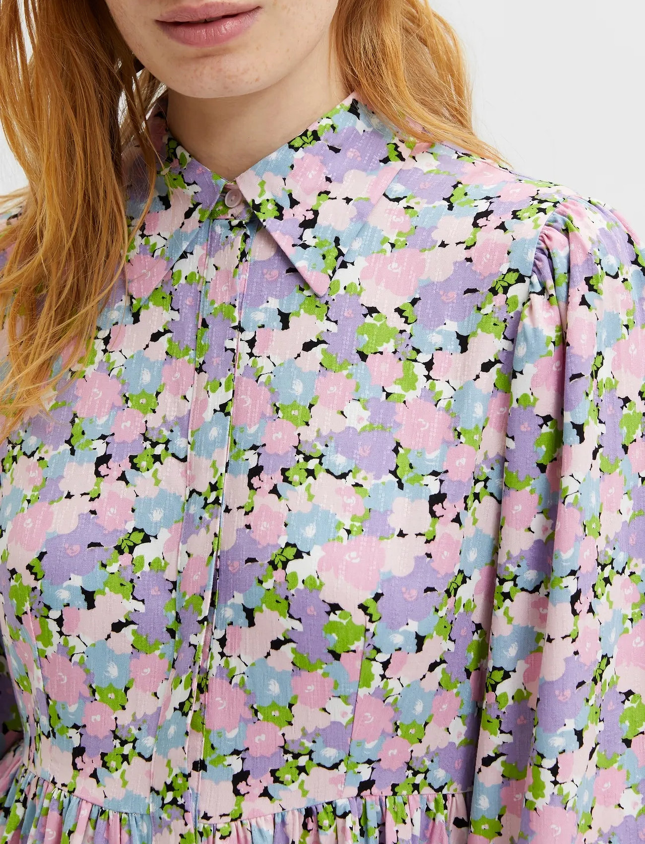 SELECTED Judita LS Short Shirt Dress klänningar dam – bild 10