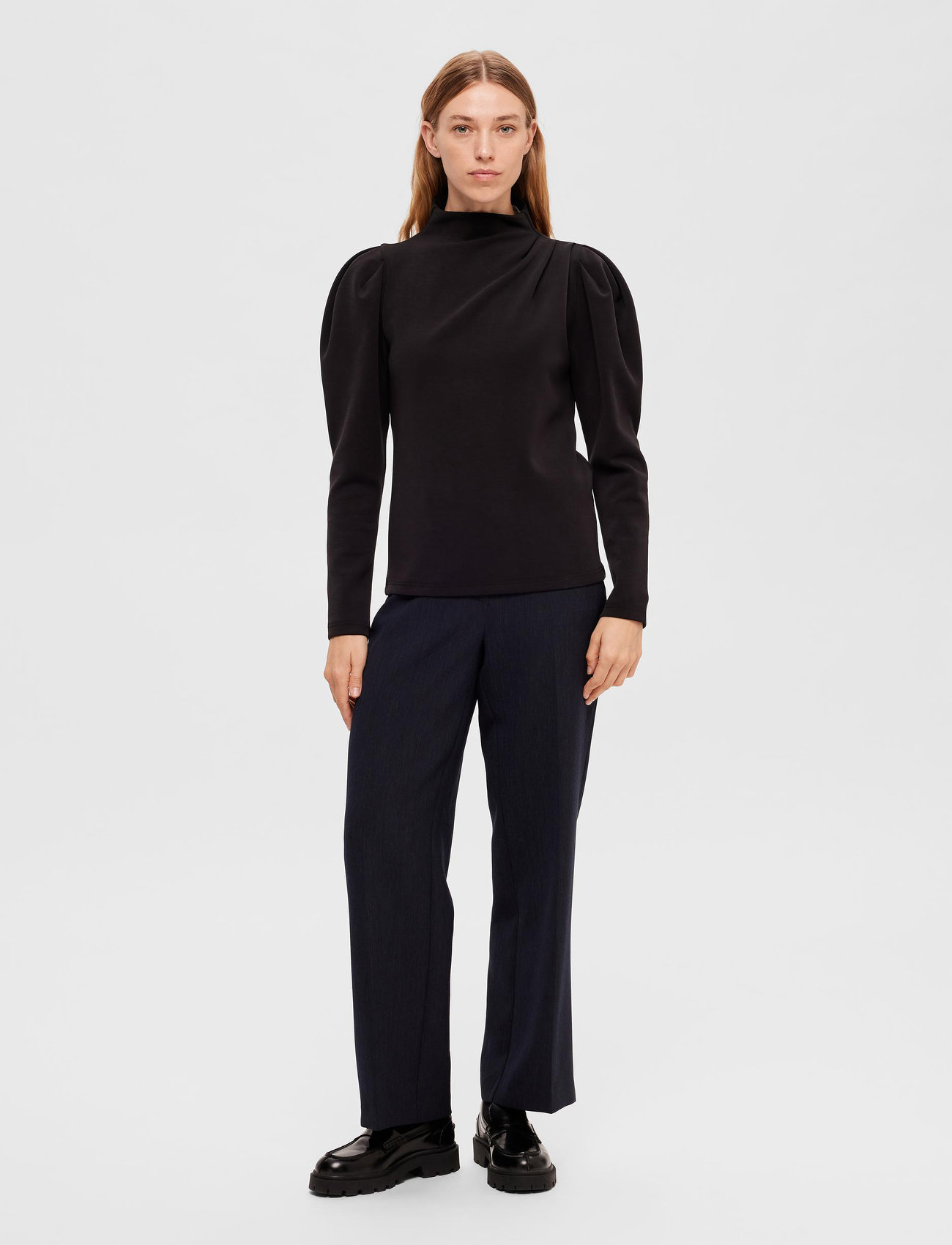 SELECTED Fenja LS T-Neck Top skjortor & blusar dam – bild 7