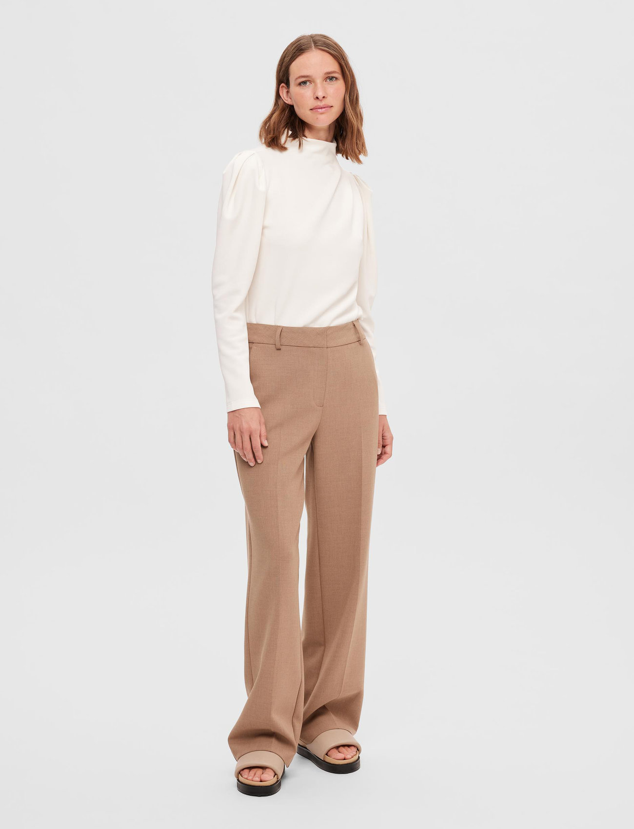 SELECTED Fenja LS T-Neck Top skjortor & blusar dam – bild 8