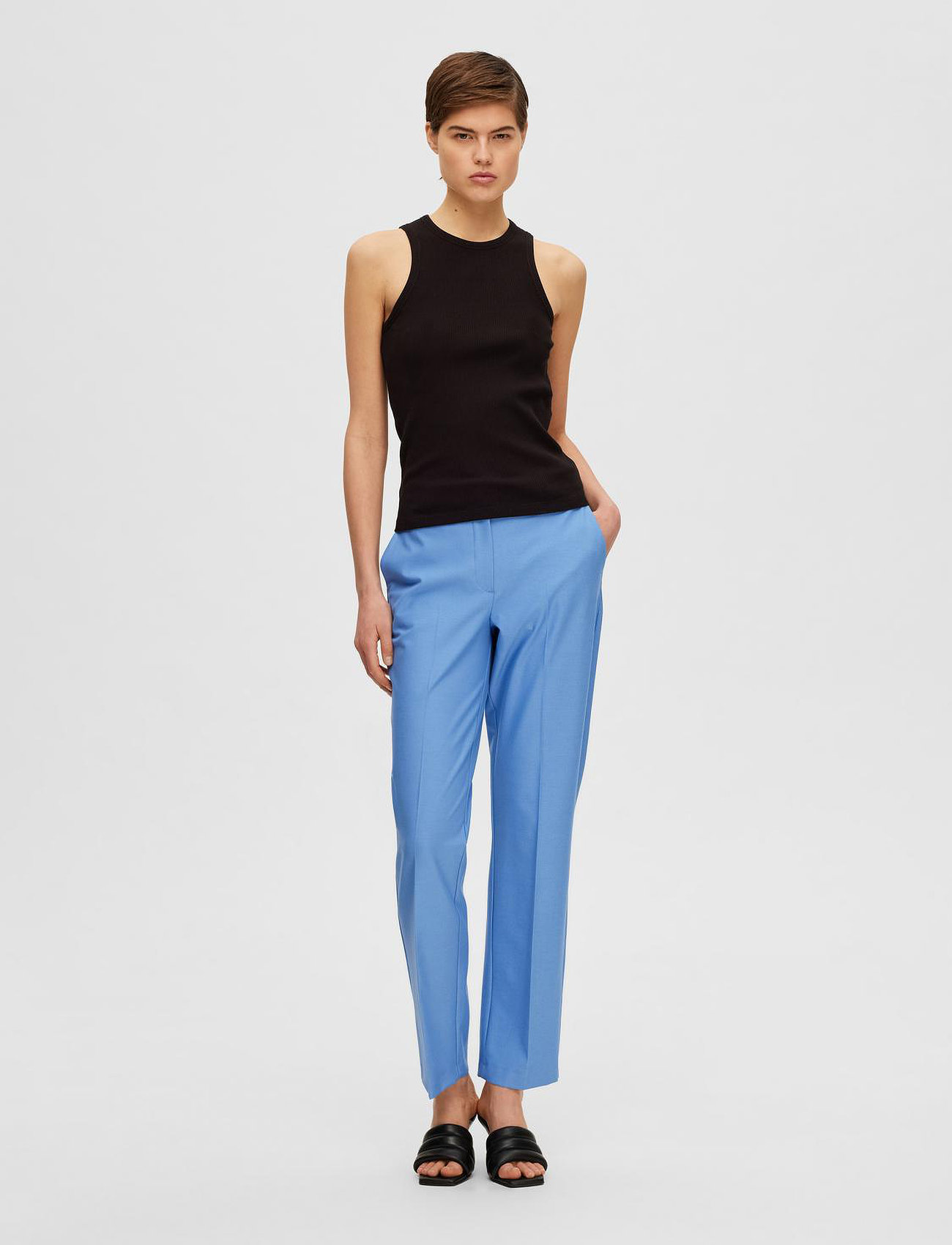 SELECTED Slfanna O-Neck Tank Top toppar & linnen dam – bild 9