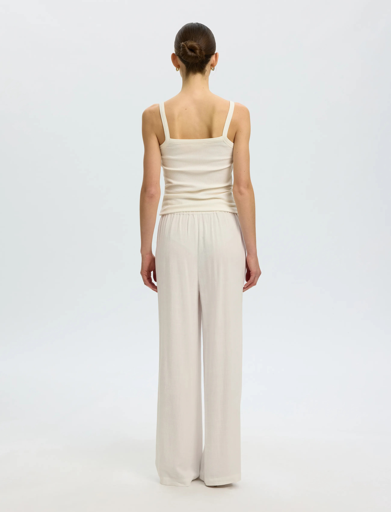 SELECTED Sflviva-Gulia HW Linen Pant linnebyxor dam – bild 6