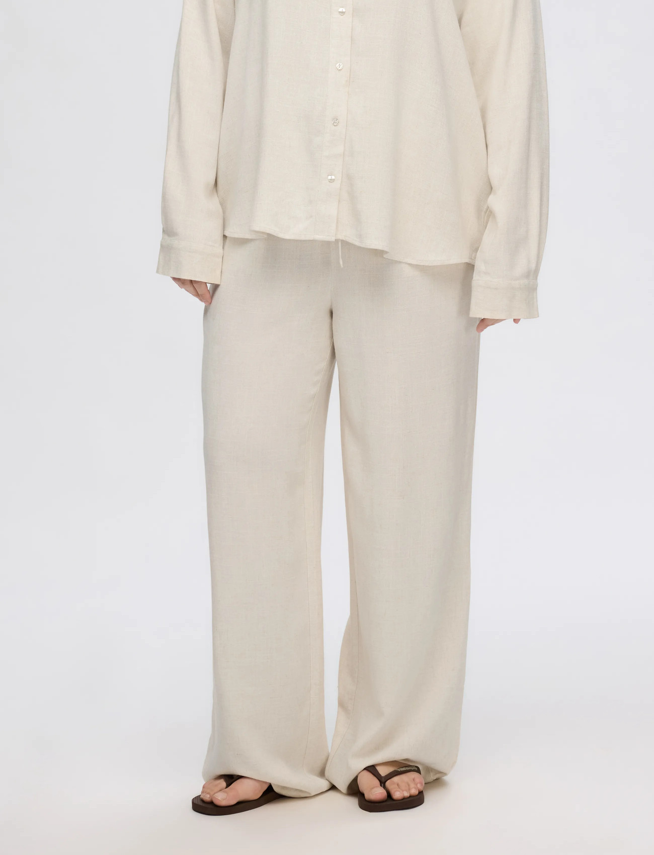 SELECTED Sflviva-Gulia HW Linen Pant linnebyxor dam – bild 10