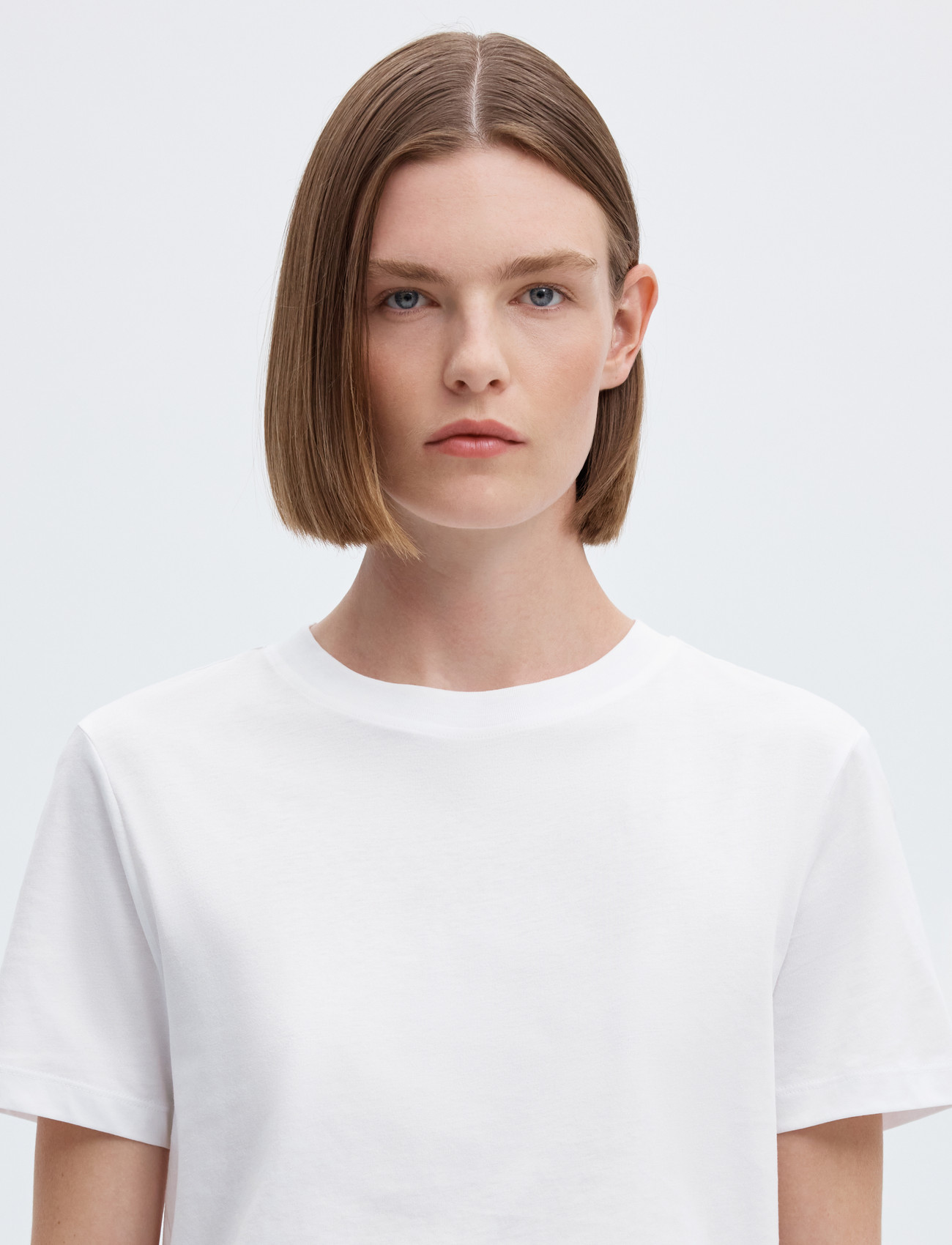 SELECTED Slfessential SS O-Neck Tee t-shirts dam – bild 8