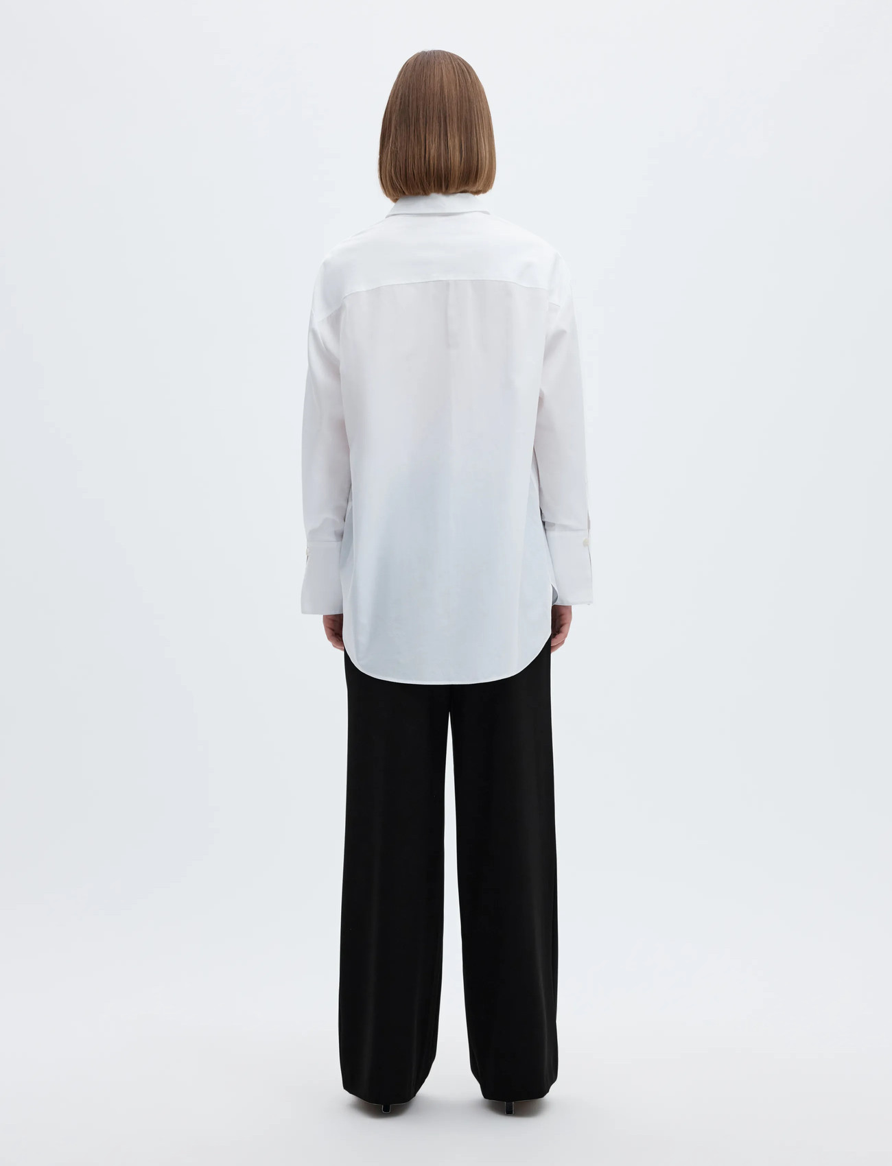 Slftinni-relaxed Mid Waist Wide Pant 6