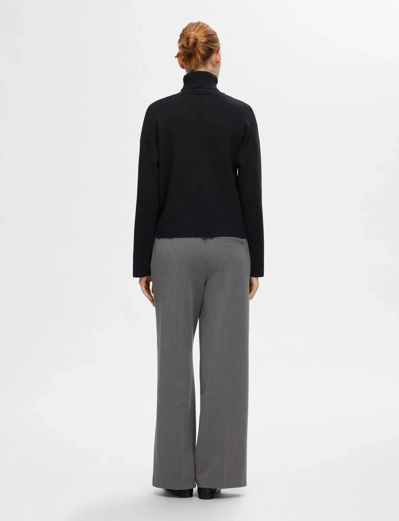 SELECTED Slfkamma Ls Knit Roll Neck Noo polotröjor dam – bild 6