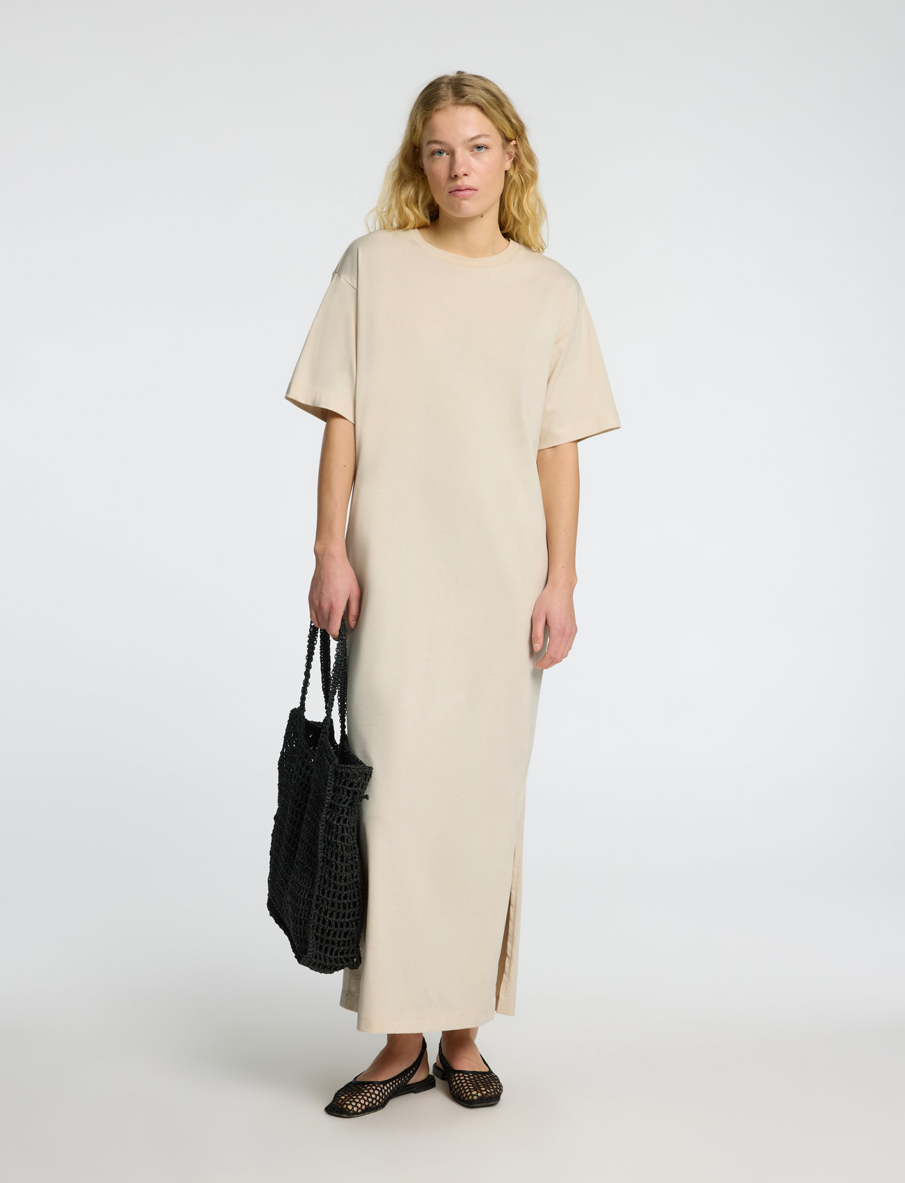 SELECTED Slfessential Ss Pocket Ankle D klänningar dam – bild 6