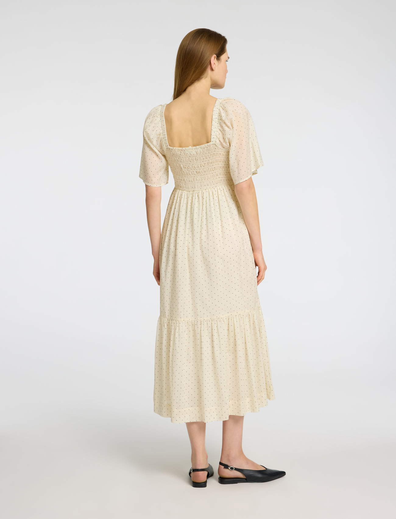 SELECTED Slfdora Ss Aop Ankle Dress klänningar dam – bild 6