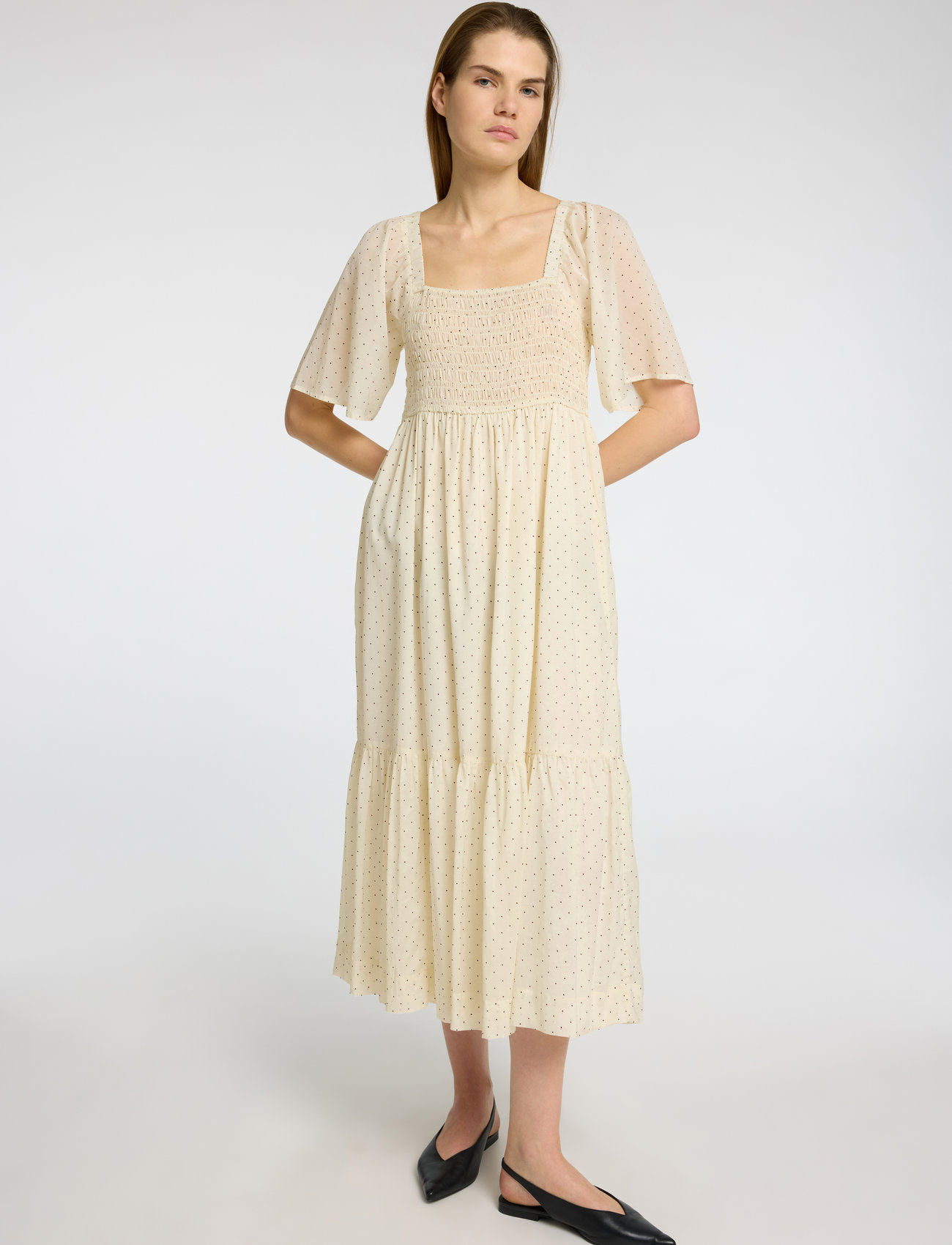 SELECTED Slfdora Ss Aop Ankle Dress klänningar dam – bild 9