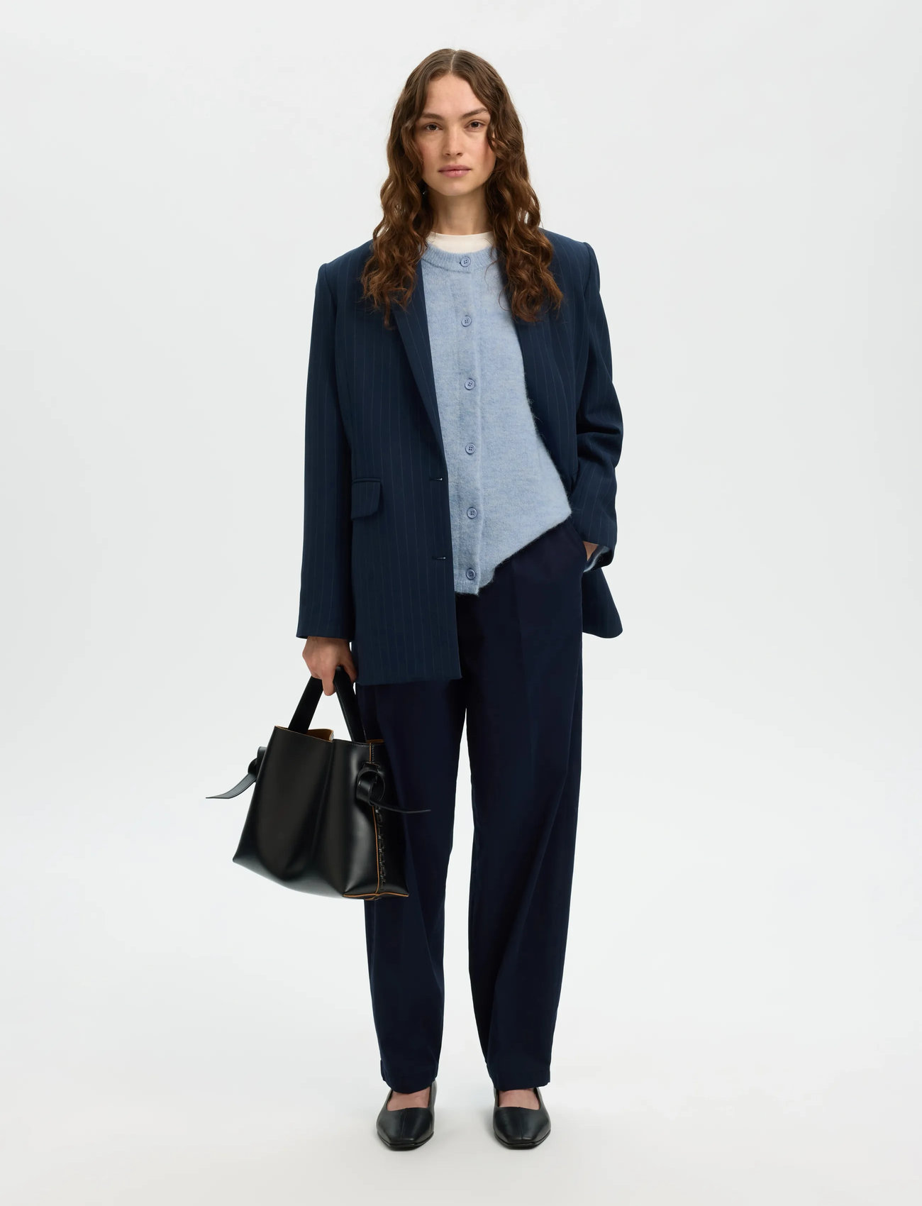 SELECTED Slflulu New Ls Knit Cardigan dam – bild 9