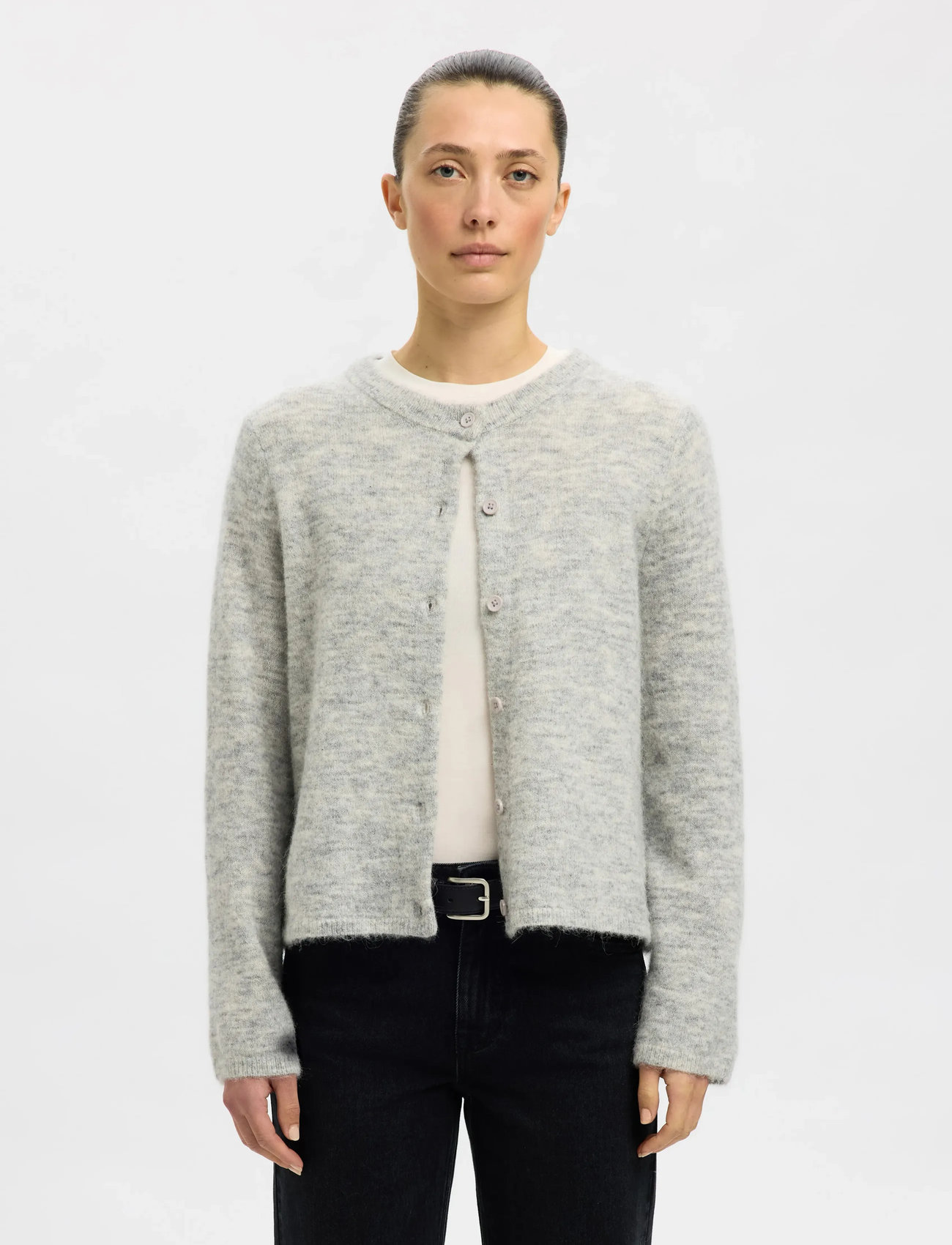 Selected Slflulu New Ls Knit Cardigan Noos - - XS 1