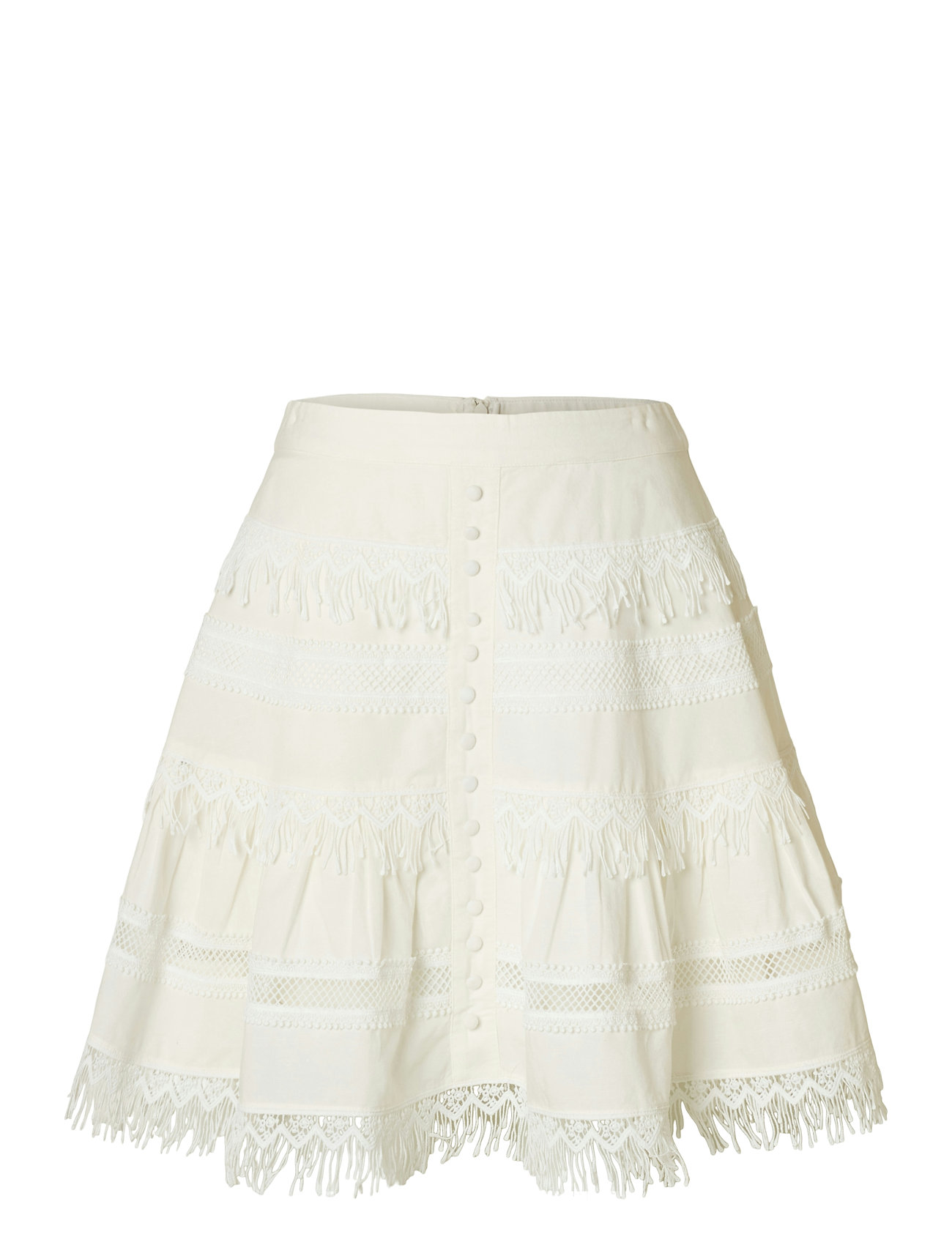 Selected Slfsilja Hw Short Skirt - White - 36