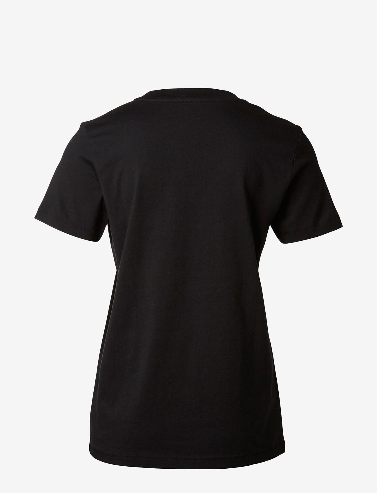 Selected Femme - SLFMY PERFECT SS TEE BOX CUT B NOOS - t-skjorter - black - 1