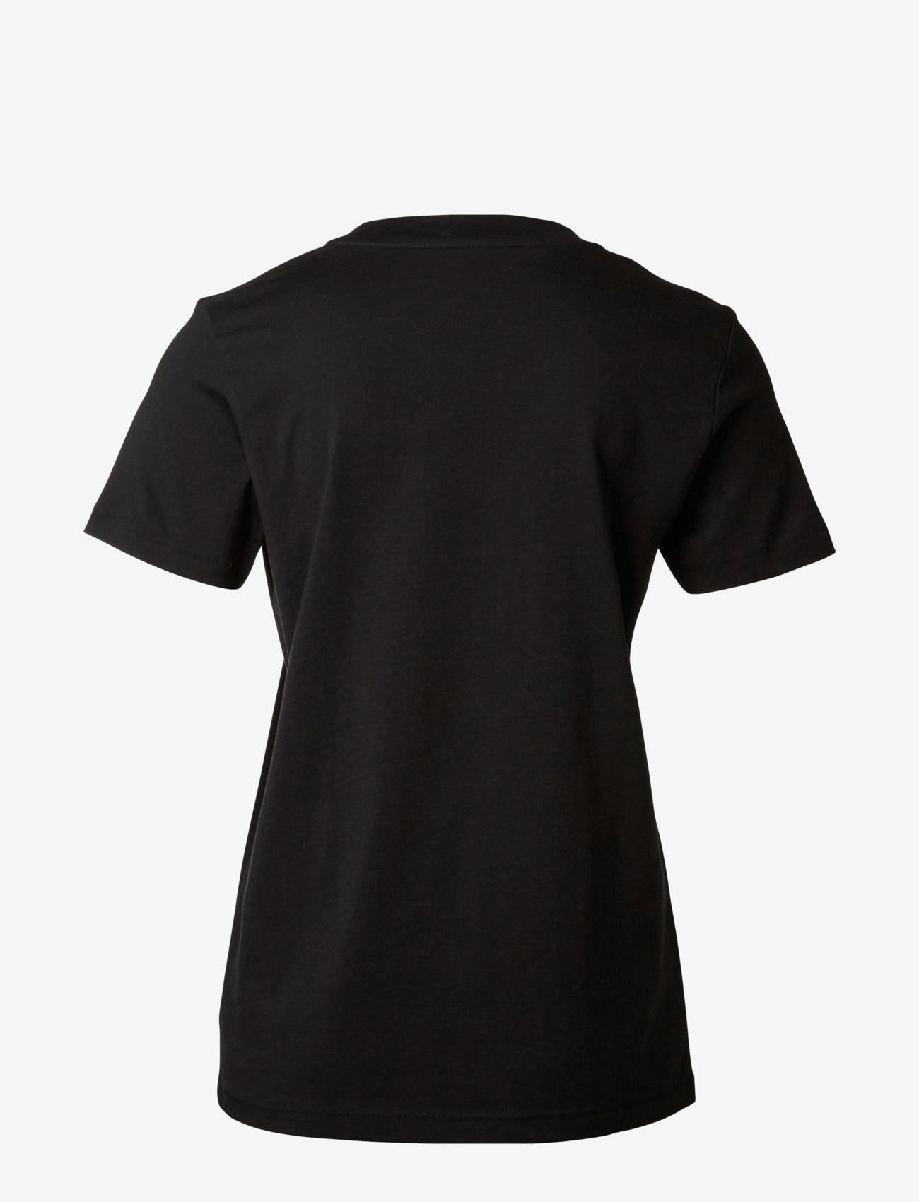 Selected - SLFMY PERFECT SS TEE BOX CUT B NOOS - t-shirts - black - 1