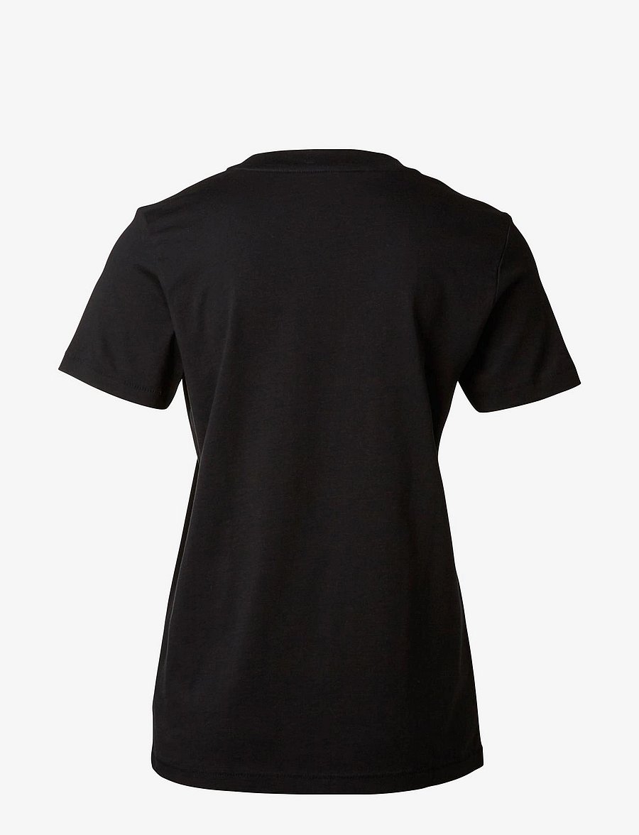 Selected - SLFMY PERFECT SS TEE BOX CUT B NOOS - t-shirts - black - 1