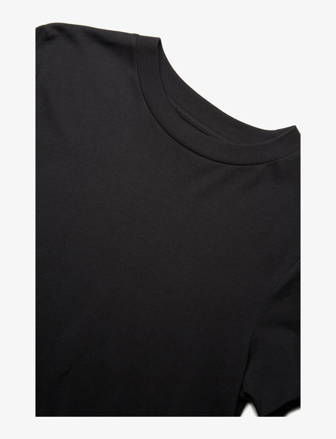 Selected - SLFMY PERFECT SS TEE BOX CUT B NOOS - t-shirts - black - 2