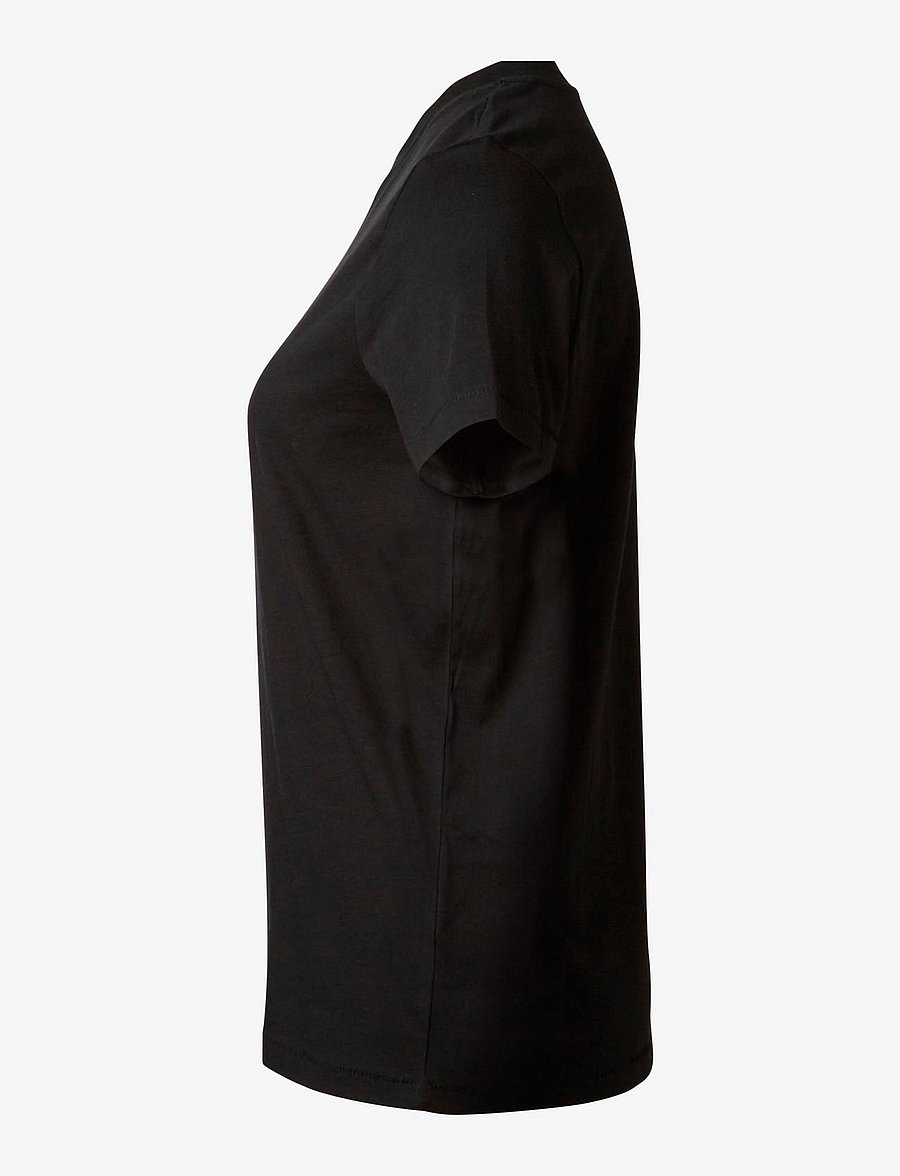 Selected - SLFMY PERFECT SS TEE BOX CUT B NOOS - t-shirts - black - 3