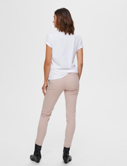 Selected Femme - SLFMY PERFECTS TEEOX CUT - marškinėliai - bright white - 3