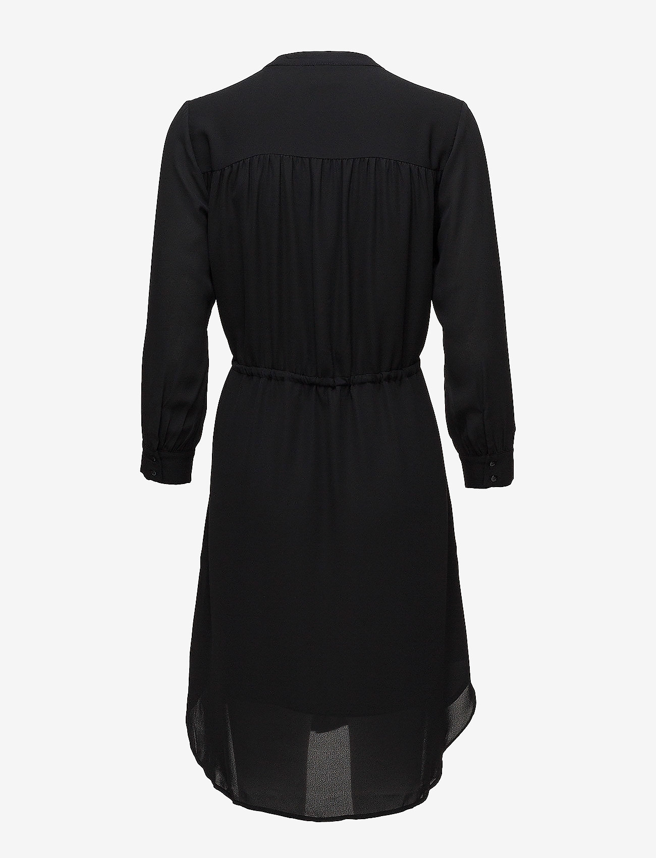 Selected - SLFDAMINA 7/8 DRESS B NOOS - robes chemises - black - 2