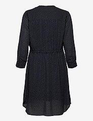 Selected Femme - SLFDAMINA 7/8 AOP DRESS B NOOS - särkkleidid - dark sapphire - 1