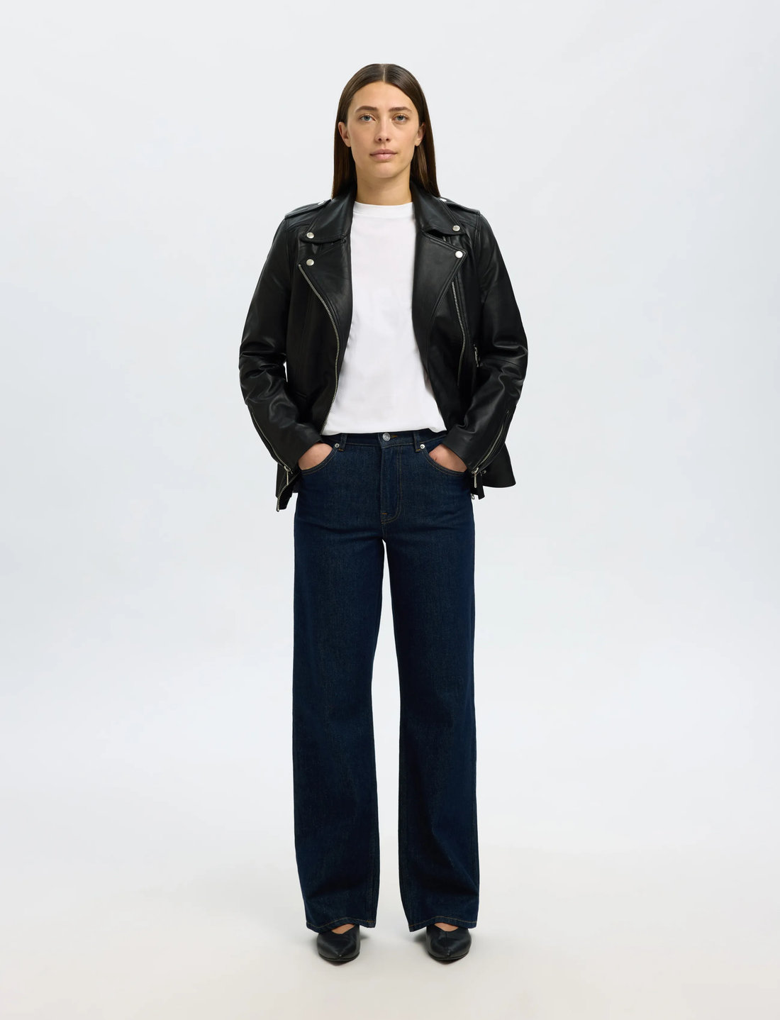 Selected Femme Slfmadison Leather Jacket 224.99 . Buy Leather