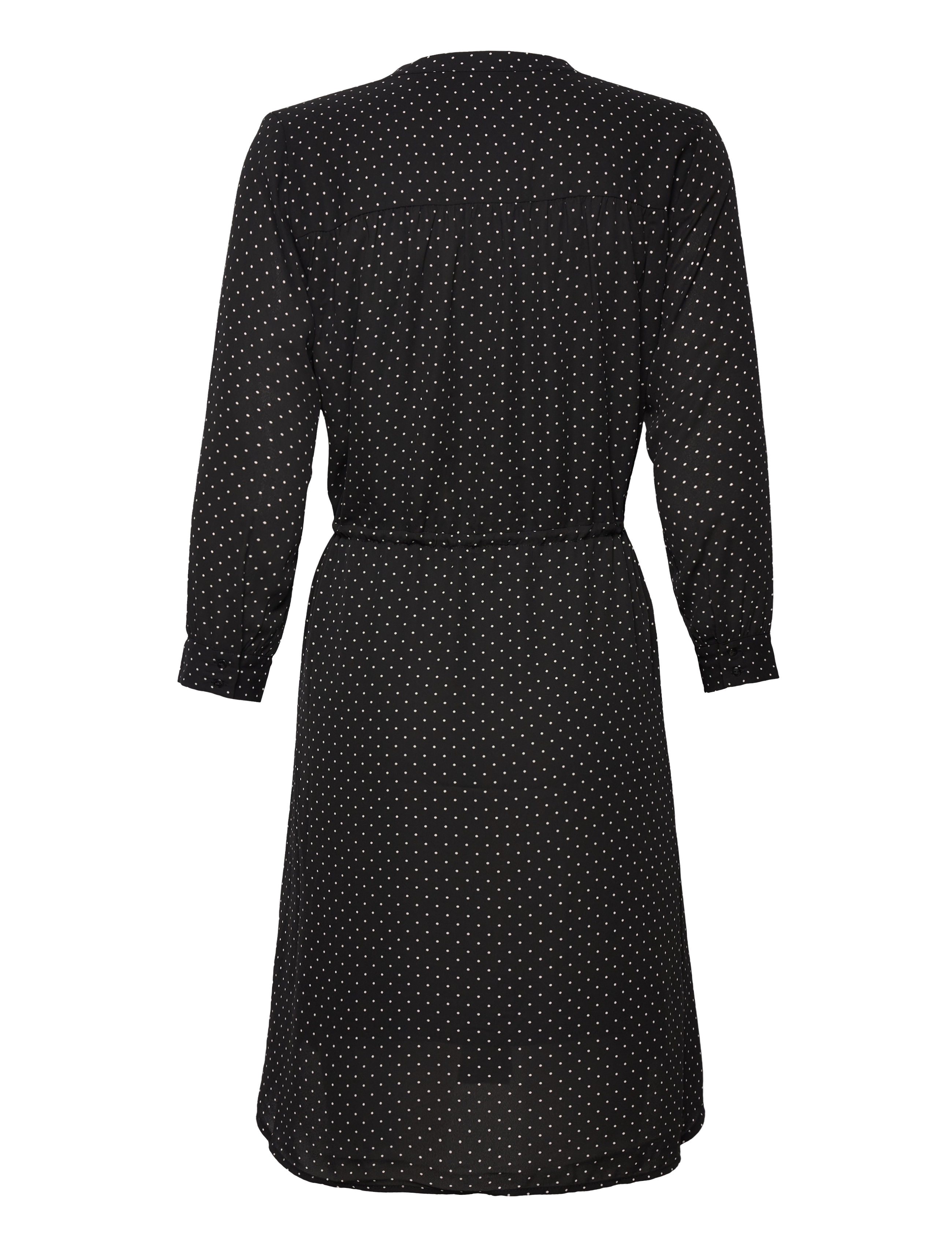 Selected - SLFDAMINA 7/8 AOP DRESS B - black - 1