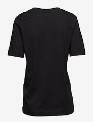 Selected Femme - SLFSTANDARDS V-NECK TEE - t-shirts - black - 1