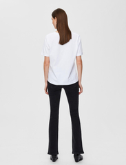 Selected Femme - SLFSTANDARDS V-NECK TEE - t-shirts - bright white - 3