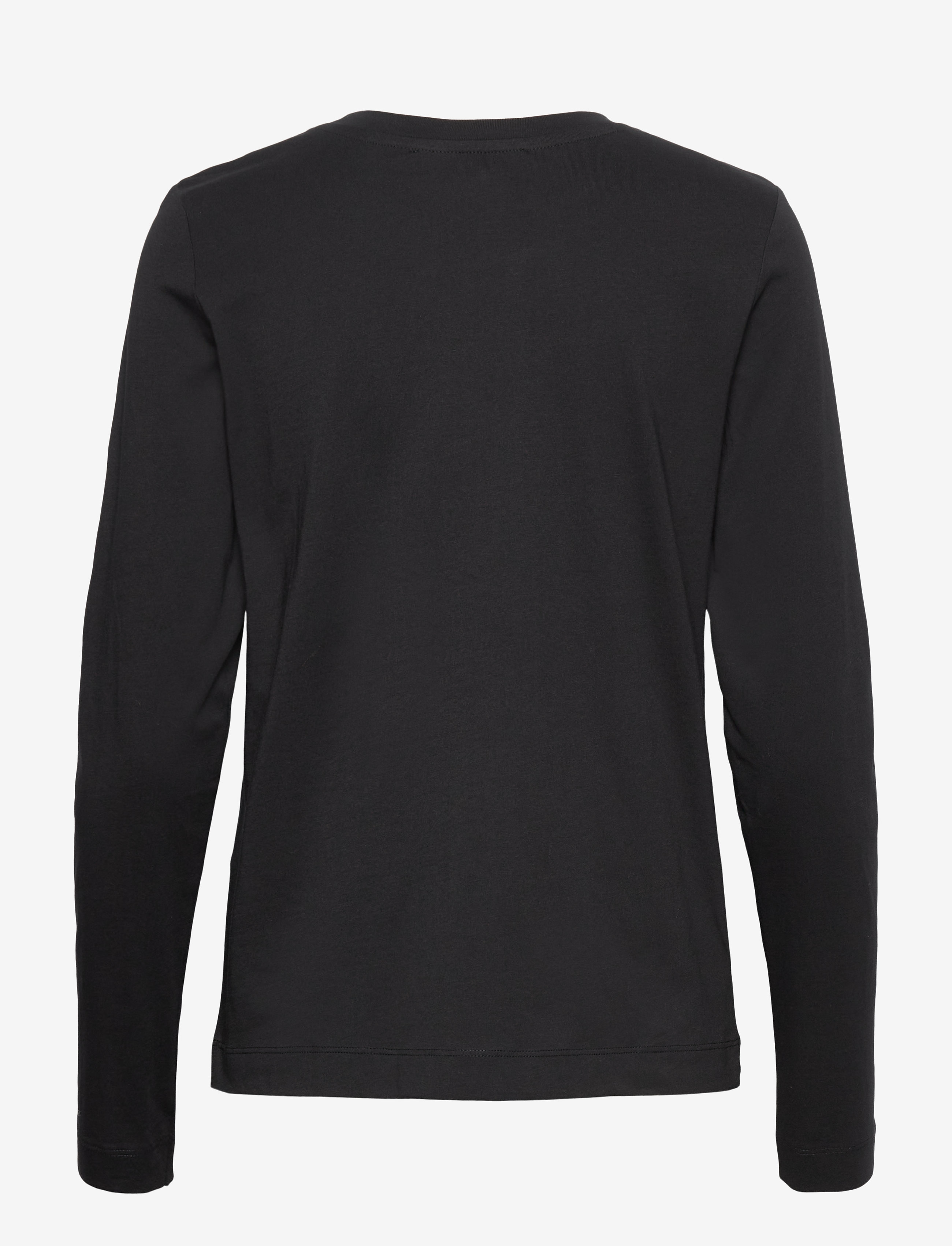 Selected - SLFSTANDARD LS TEE NOOS - topi ar garām piedurknēm - black - 2