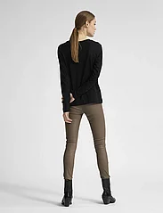 Selected Femme - SLFSTANDARD LS TEE NOOS - t-shirt & tops - black - 3