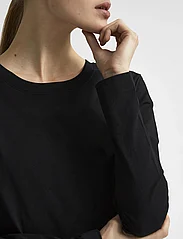 Selected Femme - SLFSTANDARD LS TEE NOOS - t-shirt & tops - black - 5