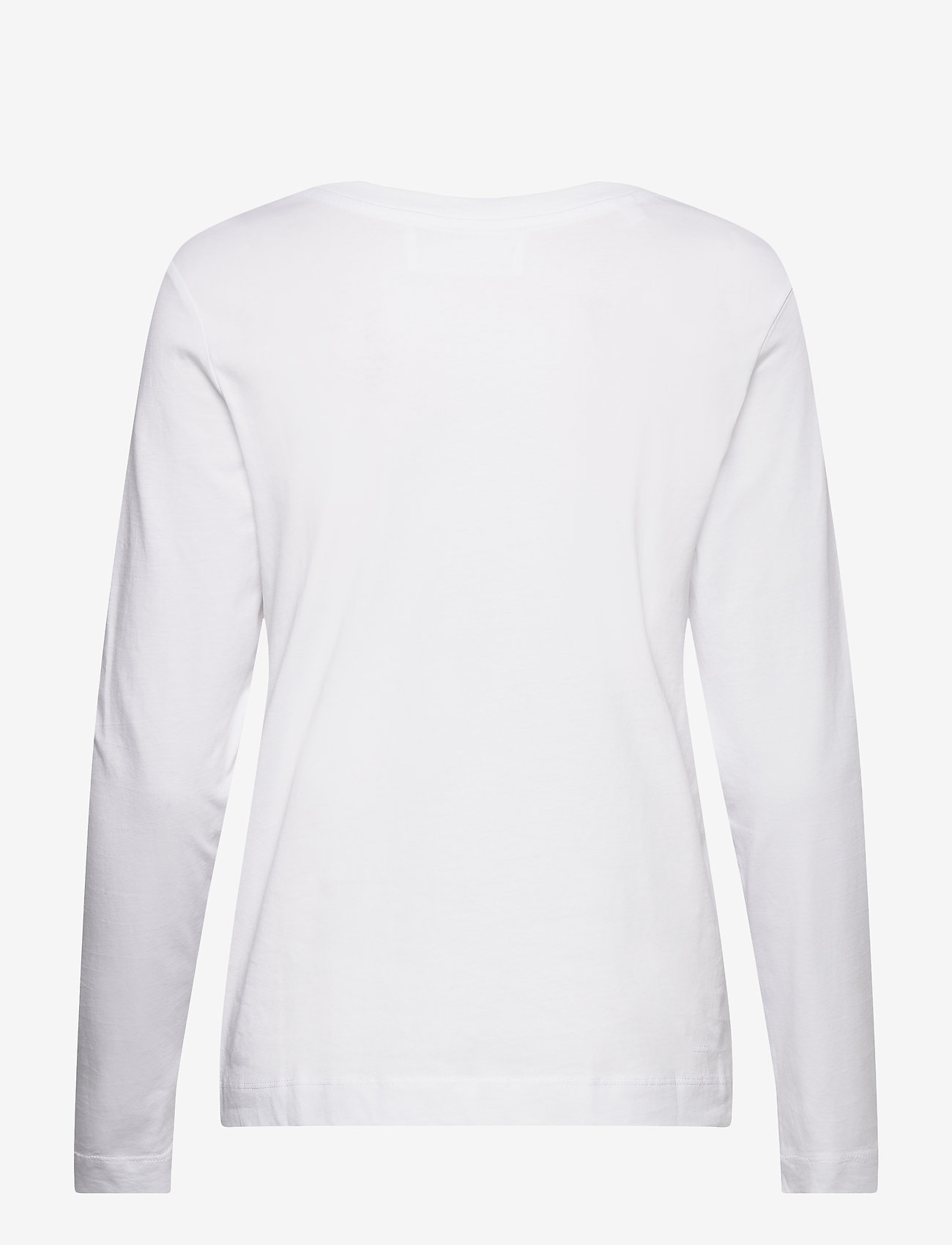 Selected Femme - SLFSTANDARD LS TEE NOOS - t-shirt & tops - bright white - 1