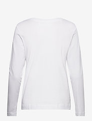 Selected Femme - SLFSTANDARD LS TEE NOOS - langärmlige tops - bright white - 2