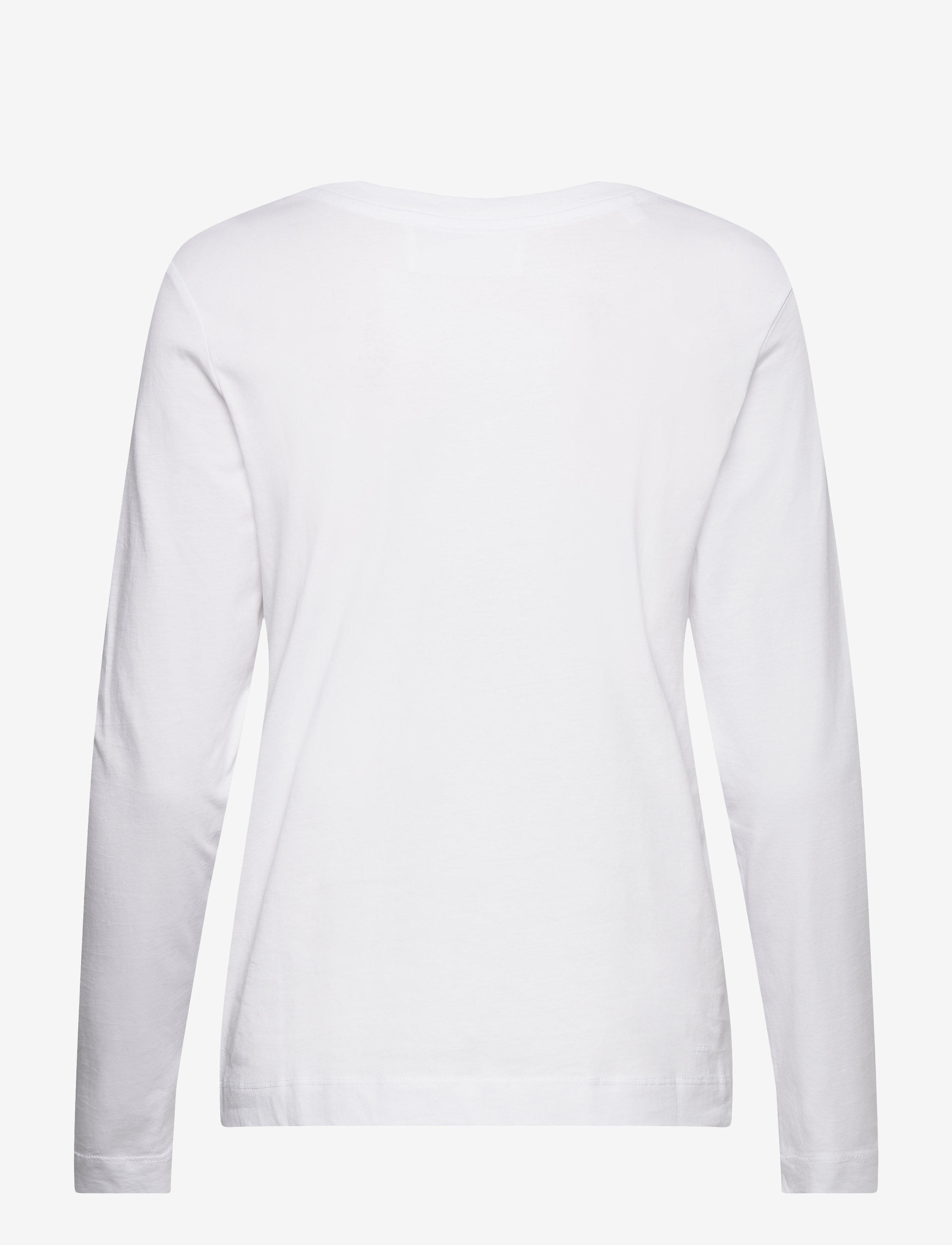 Selected - SLFSTANDARD LS TEE NOOS - langärmlige tops - bright white - 2
