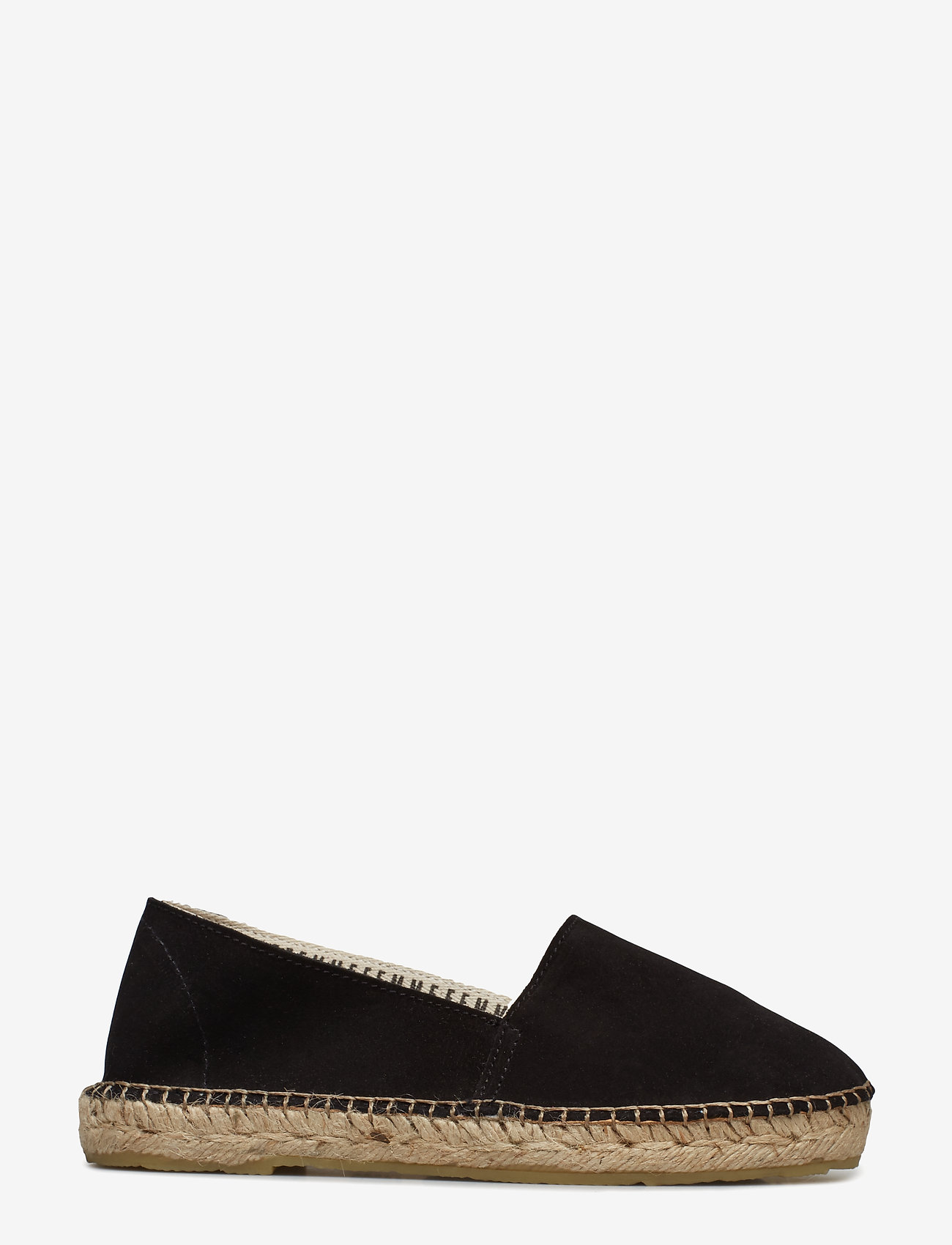 Selected Femme - SLFMARIE SUEDE ESPADRILLES B - black - 1