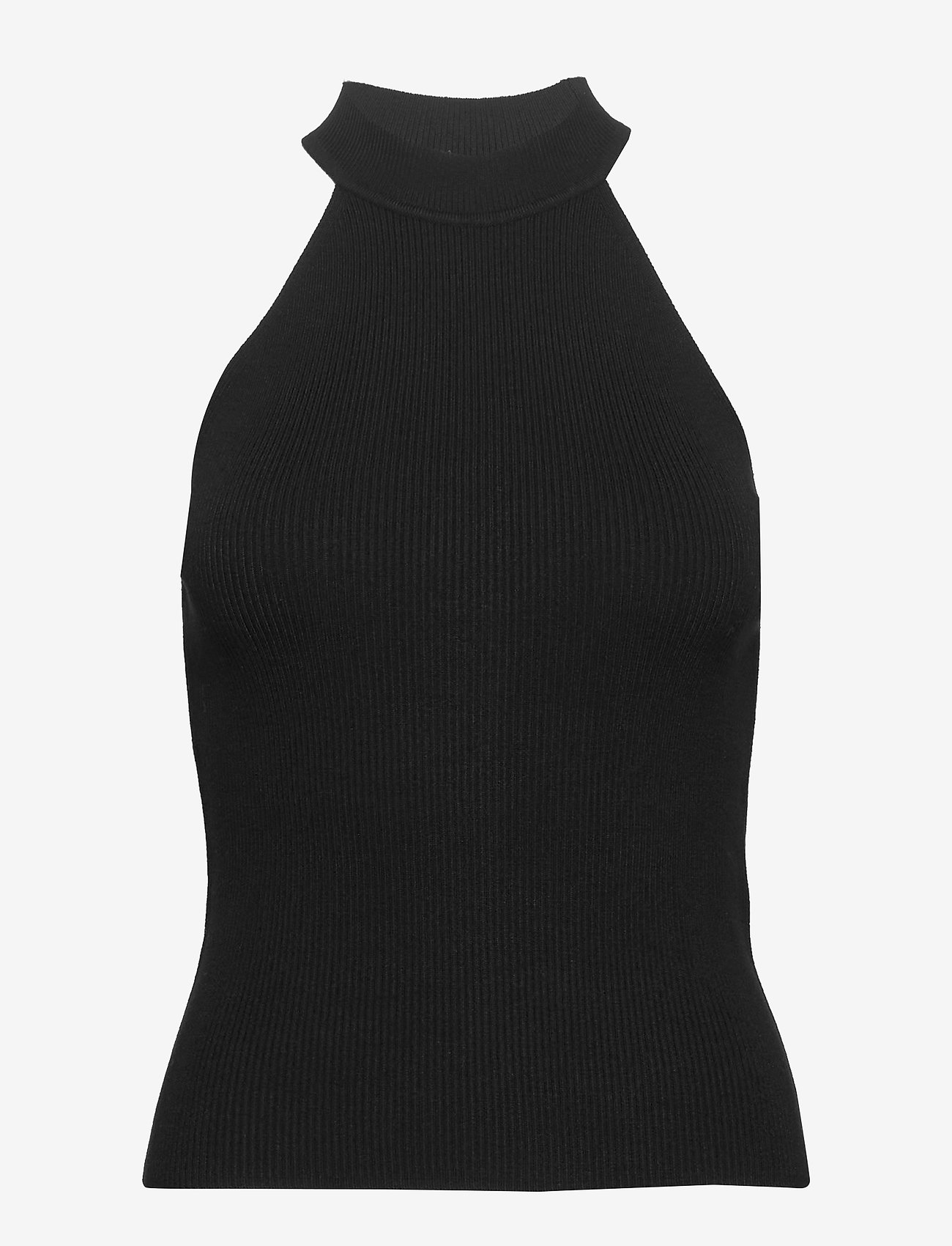 Selected Femme - SLFSOLITA SL KNIT TOP - black - 0