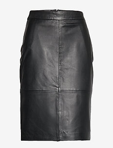 SLFMAILY HW LEATHER SKIRT W, Selected Femme