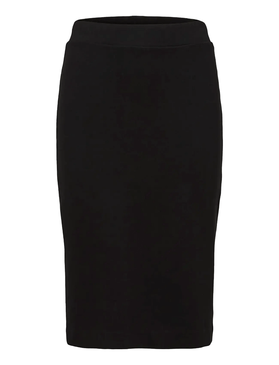 Selected - SLFSHELLY MW PENCIL SKIRT B NOOS - midi kjolar - black - 1