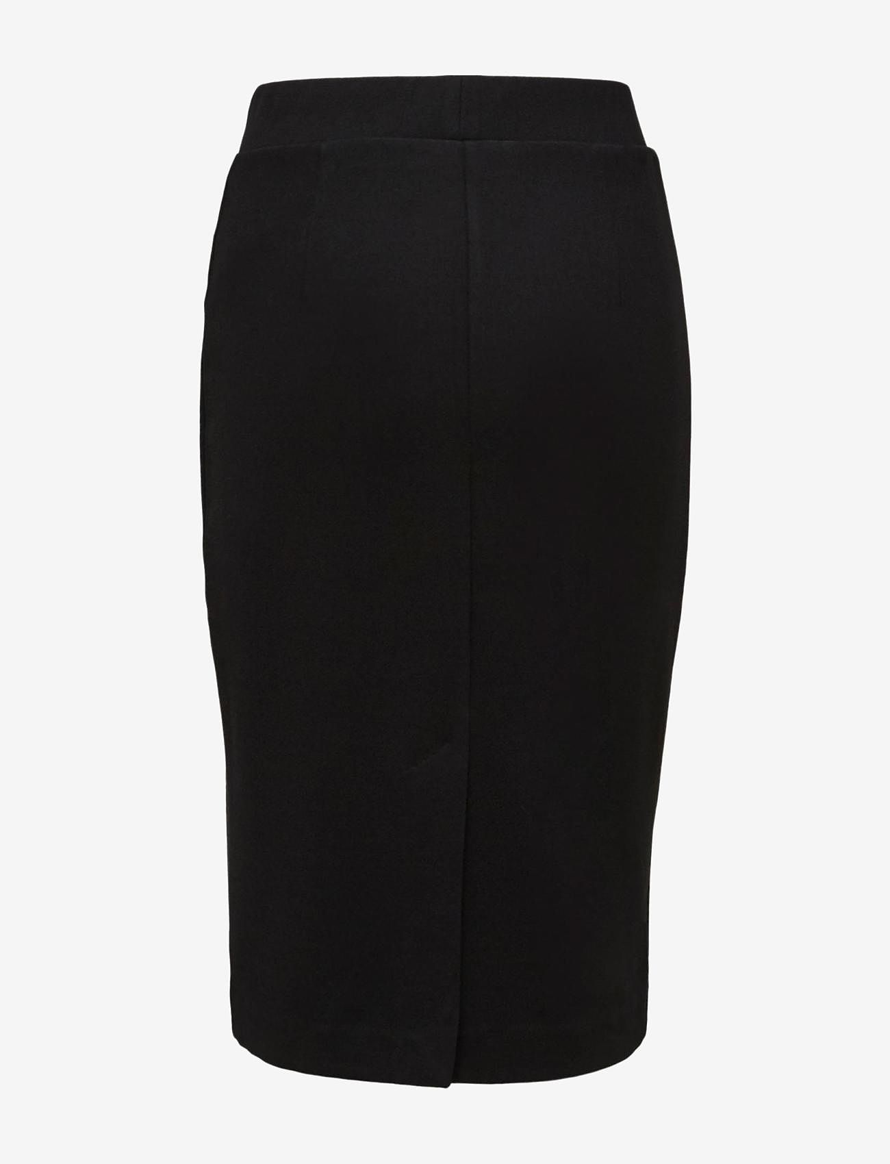 Selected - SLFSHELLY MW PENCIL SKIRT B NOOS - midi skirts - black - 2