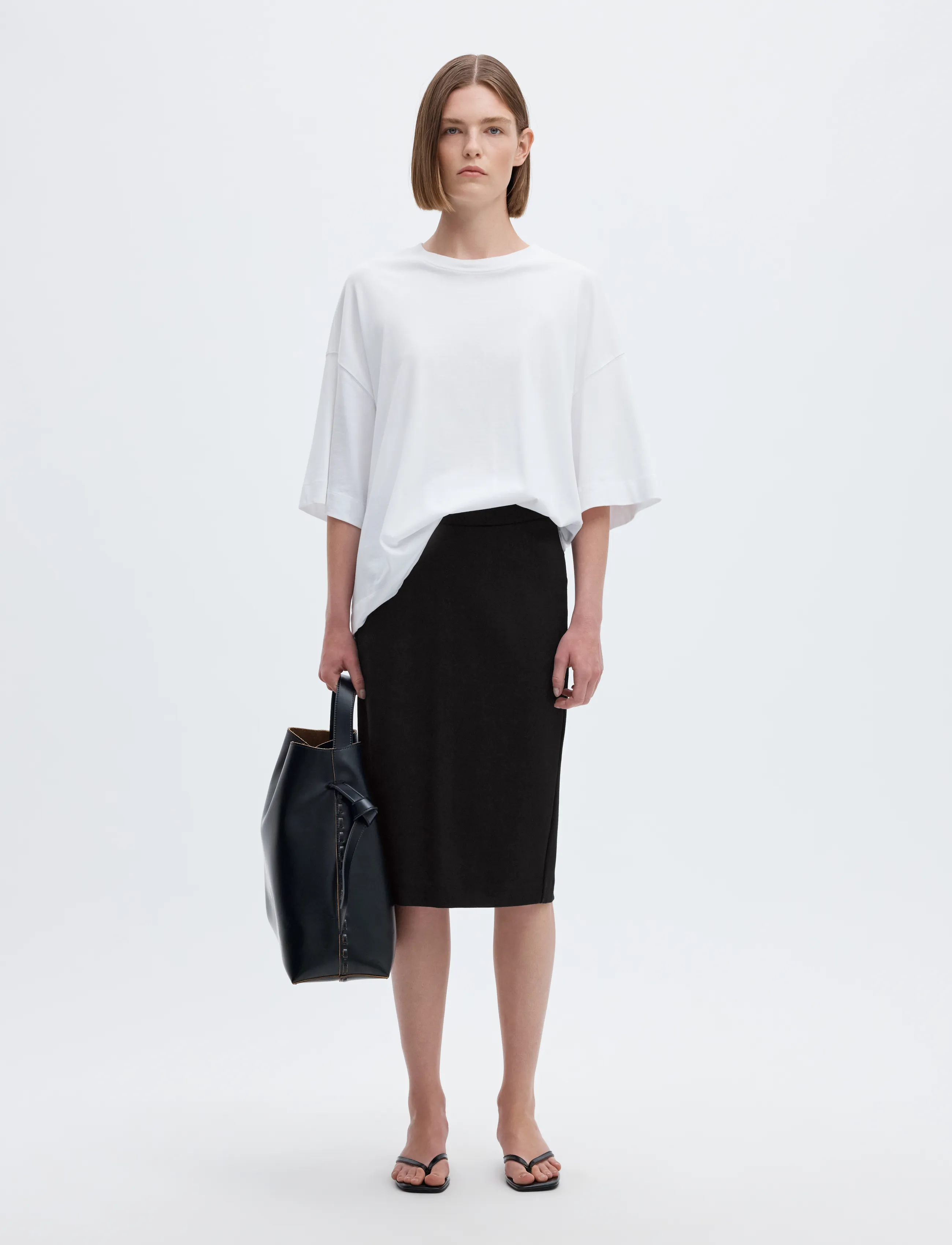 SELECTED Slwshelly Mw Pencil Skirt Noos midikjolar dam – bild 5