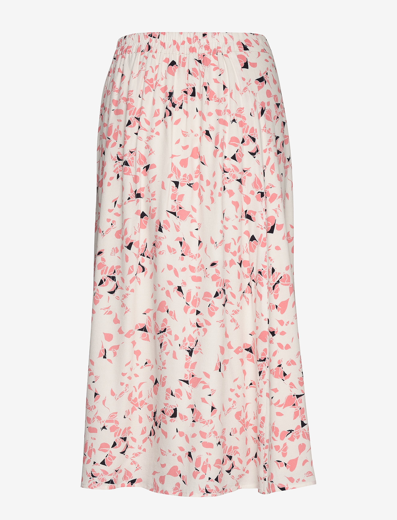 Selected Femme - SLFREBEKKA MW MIDI SLIT SKIRT - burnt coral - 1