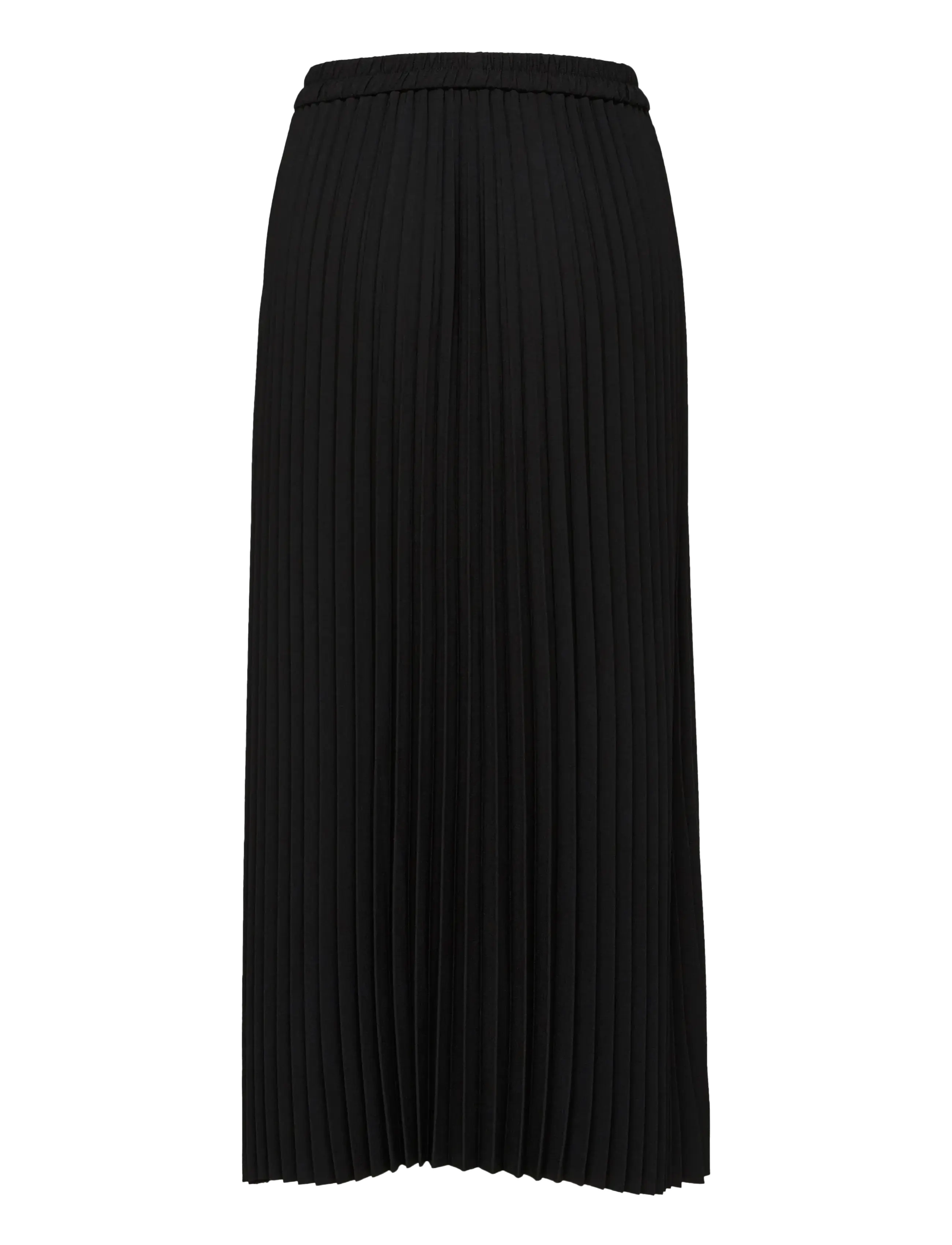 Selected - SLFALEXIS MW MIDI SKIRT B NOOS - pleated skirts - black - 2