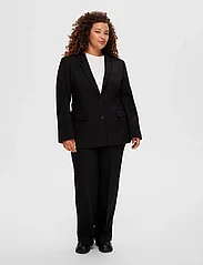 Selected Femme - SLFRITA LS CLASSIC BLAZER FD NOOS - party wear at outlet prices - black - 7