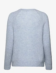 Selected Femme - SLFLULU LS KNIT SHORT CARDIGAN B NOOS - swetry rozpinane - cashmere blue - 1