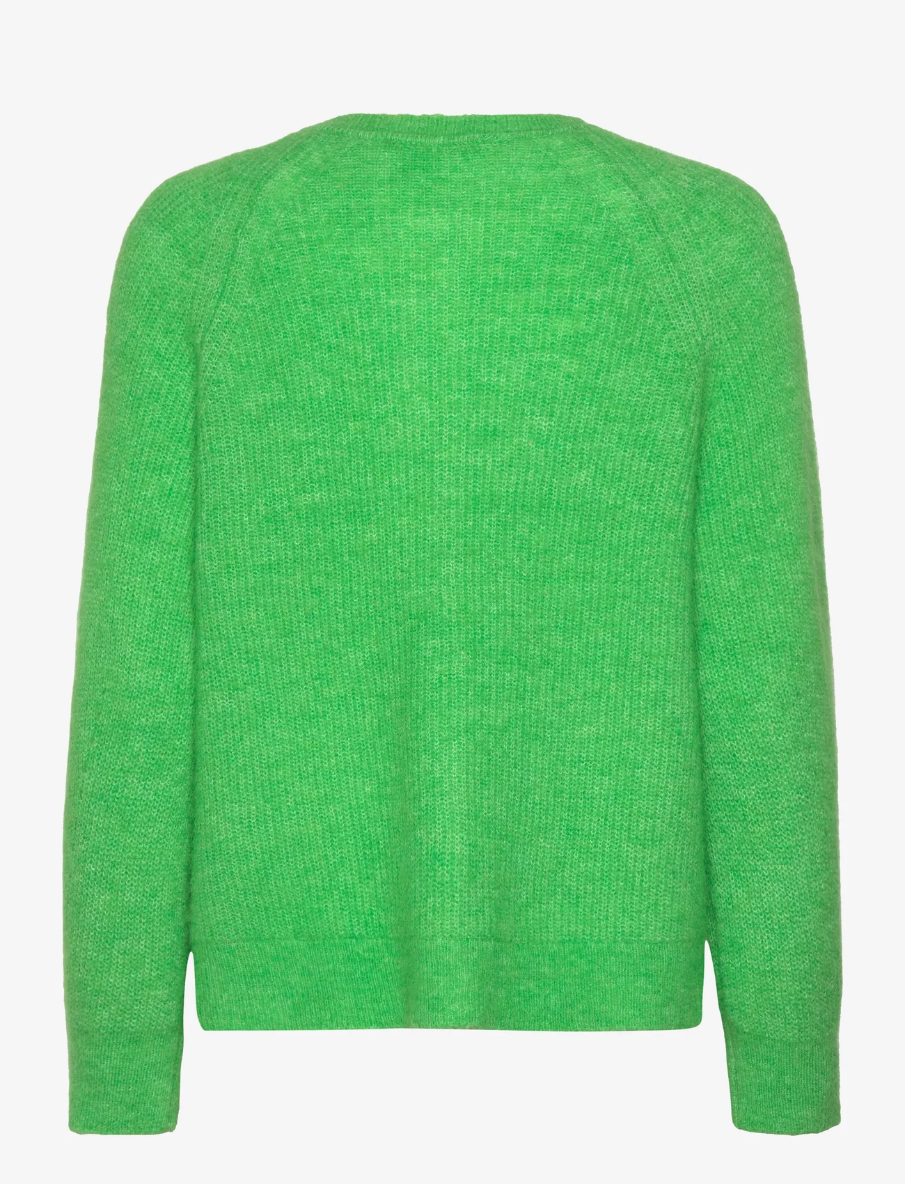 Selected Femme - SLFLULU LS KNIT SHORT CARDIGAN B NOOS - swetry rozpinane - classic green - 1